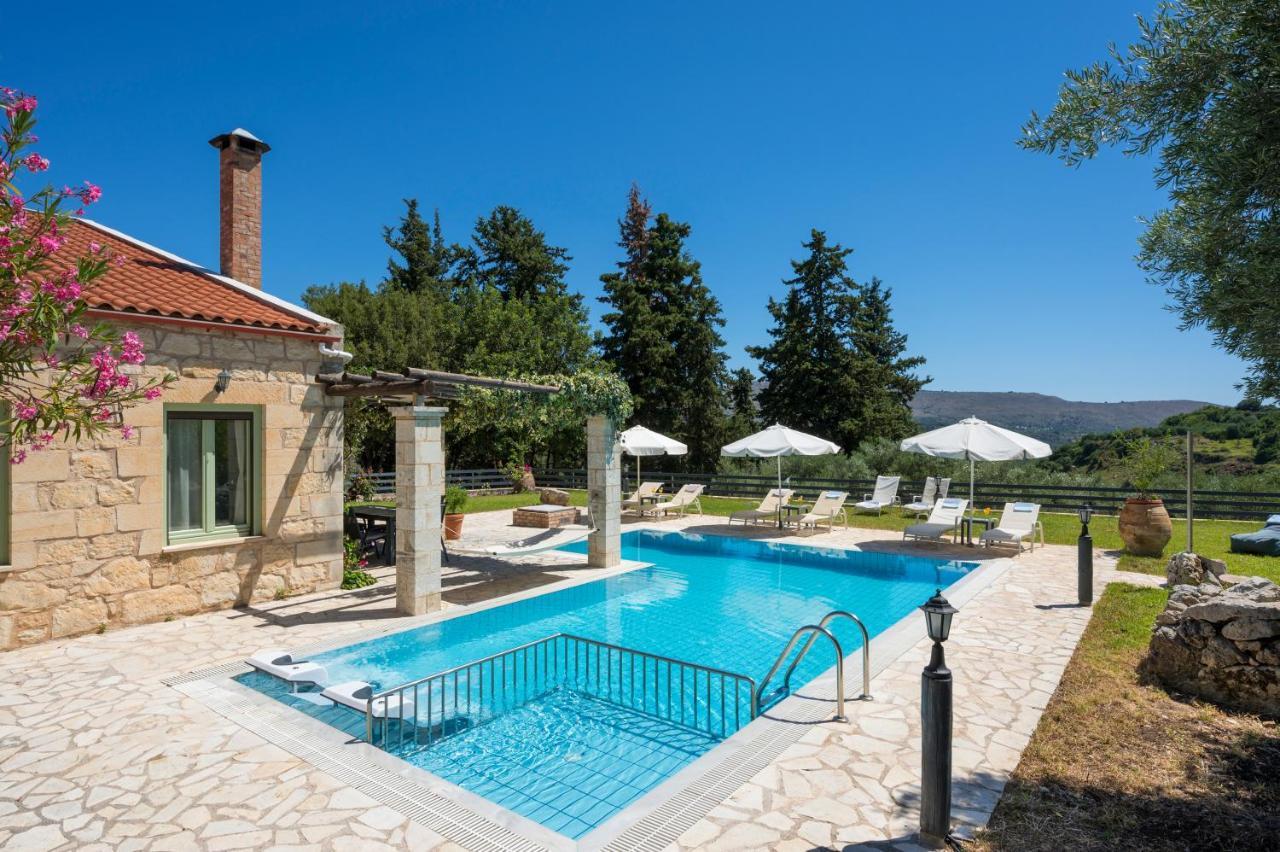 Boutique Villa Petra Amanda Heated Pool Optional Fílippos Exteriör bild