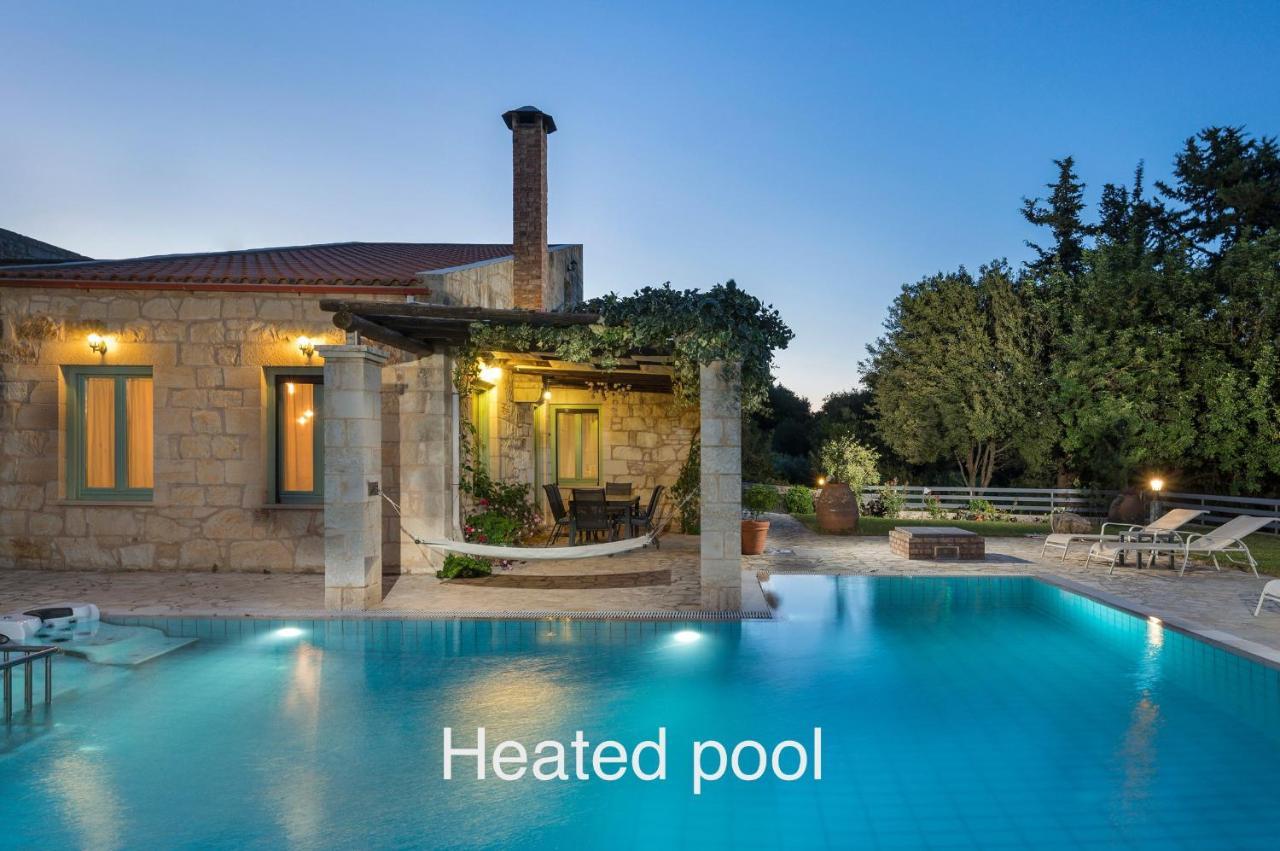 Boutique Villa Petra Amanda Heated Pool Optional Fílippos Exteriör bild